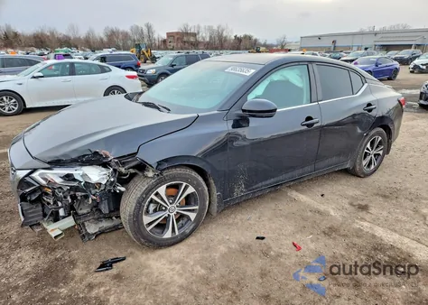 2021 Nissan Sentra Sv z USA, uszkodzony, nr VIN 3N1AB8CV9MY265020